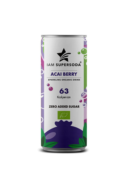 I Am Supersoda Bacca di Acai