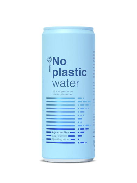 Ocean52 No Plastic Water Acqua con Gas